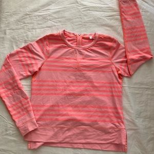 Lululemon Pink Long Sleeve Shirt